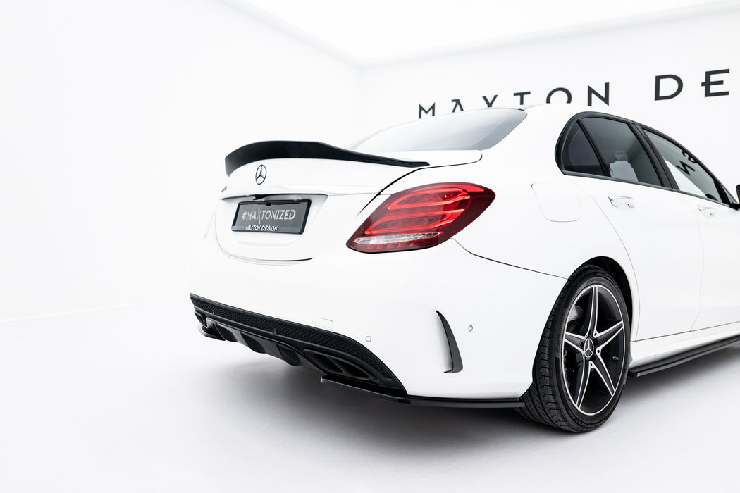 Maxton Design Rear Side Splitters Mercedes-Benz C AMG-Line / C43 AMG Sedan W205