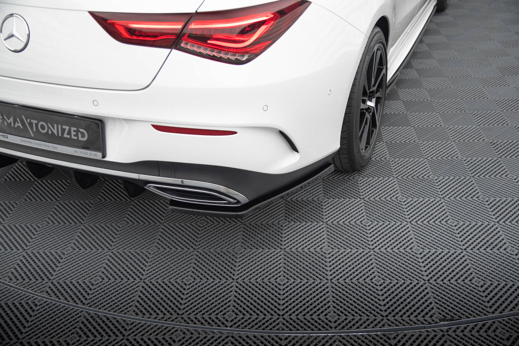 Maxton Design Rear Side Splitters Mercedes-Benz CLA  AMG-Line X118