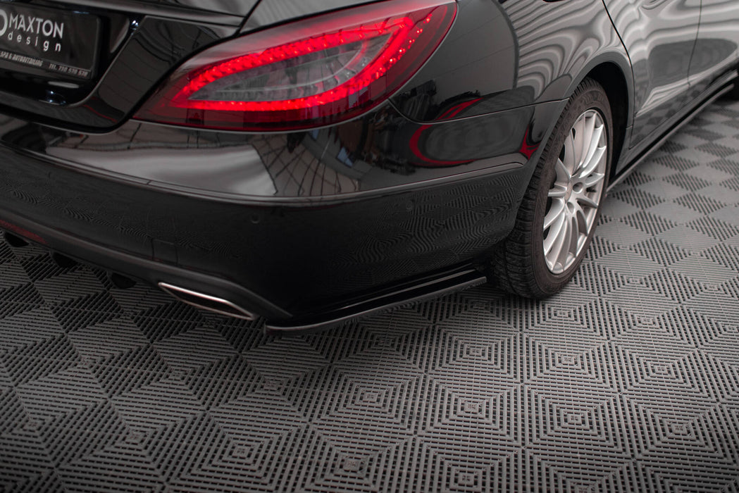 Maxton Design Rear Side Splitters Mercedes-Benz CLS C218