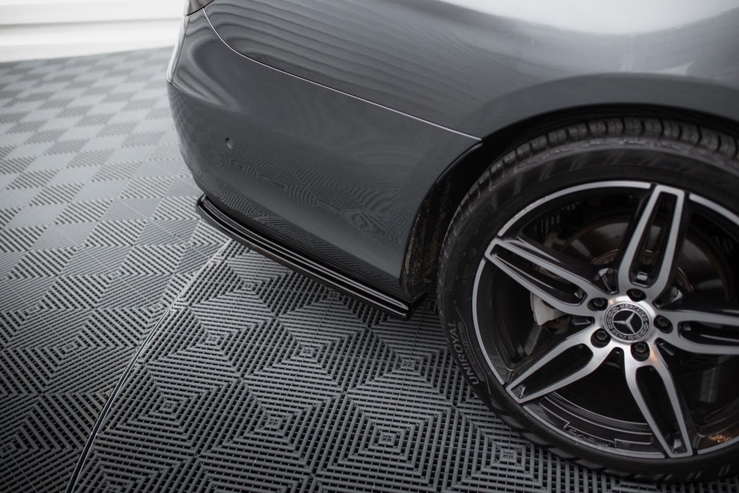 Maxton Design Rear Side Splitters Mercedes-Benz E43 AMG / AMG-Line Sedan / Estate  W213 / S213