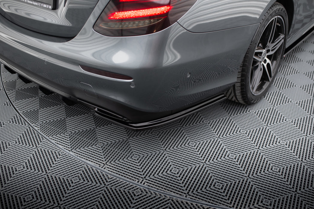 Maxton Design Rear Side Splitters Mercedes-Benz E43 AMG / AMG-Line Sedan / Estate  W213 / S213