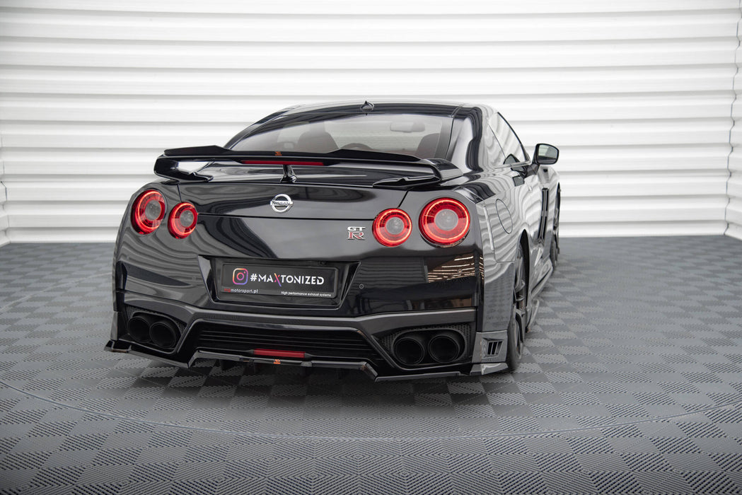 Maxton Design Rear Side Splitters Nissan GTR R35 Facelift