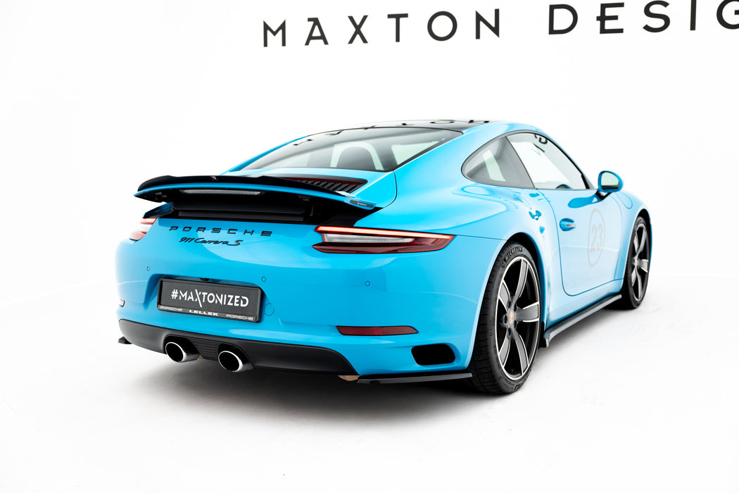Maxton Design Rear Side Splitters Porsche 911 Carrera 991 Facelift