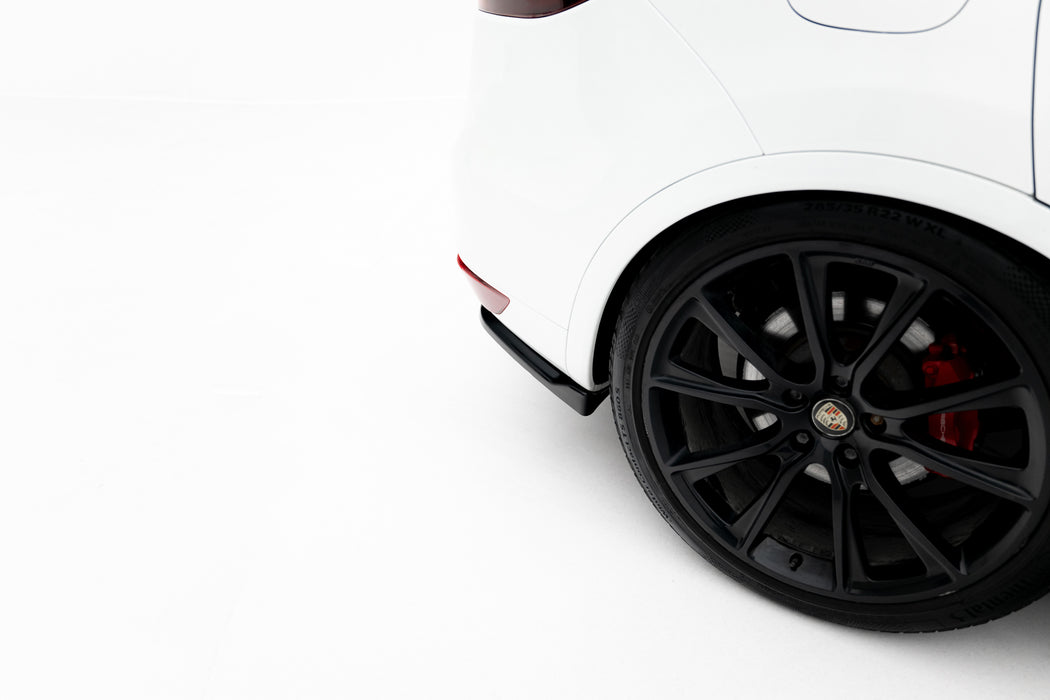 Maxton Design Rear Side Splitters Porsche Cayenne Turbo / Standard Mk2