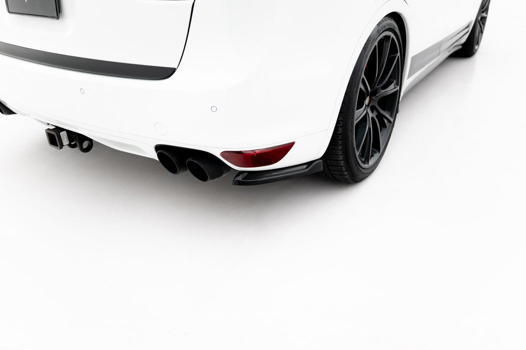 Maxton Design Rear Side Splitters Porsche Cayenne Turbo / Standard Mk2