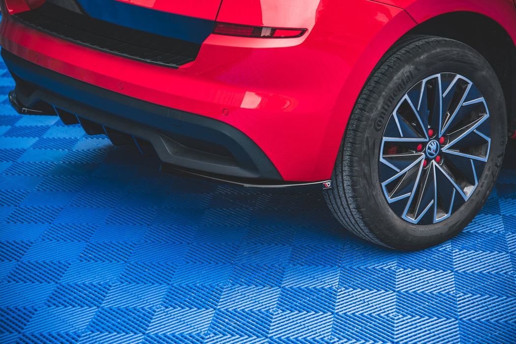 Maxton Design Rear Side Splitters Skoda Kamiq Mk1