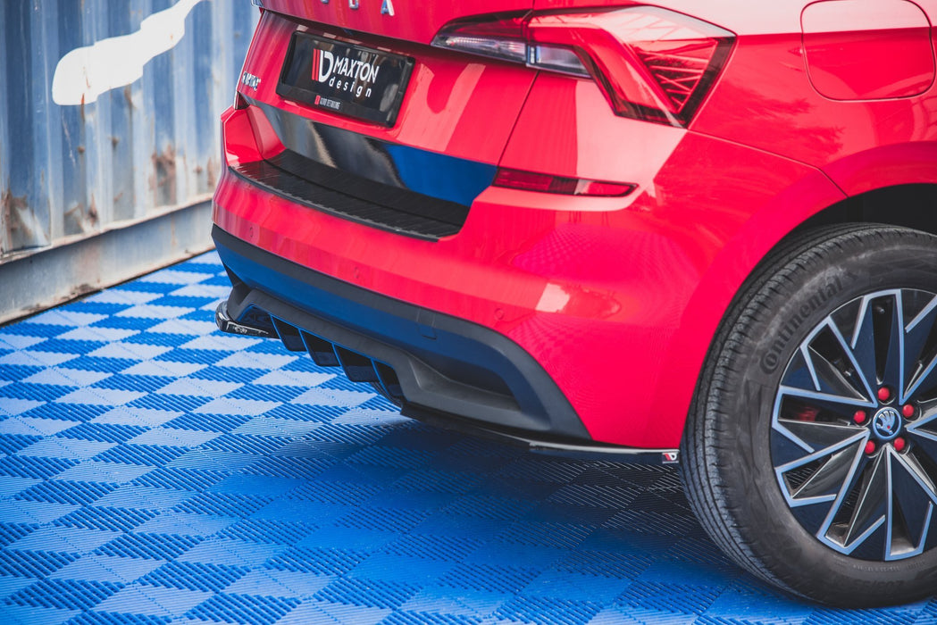 Maxton Design Rear Side Splitters Skoda Kamiq Mk1