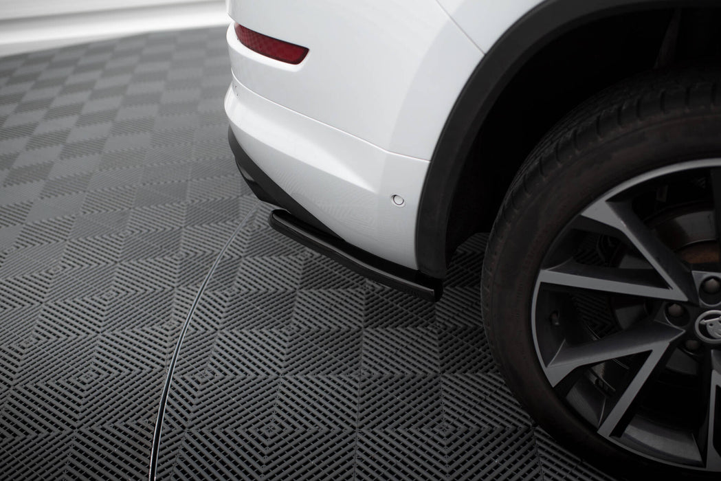 Maxton Design Rear Side Splitters Skoda Kodiaq RS Mk1 / Mk1 Facelift