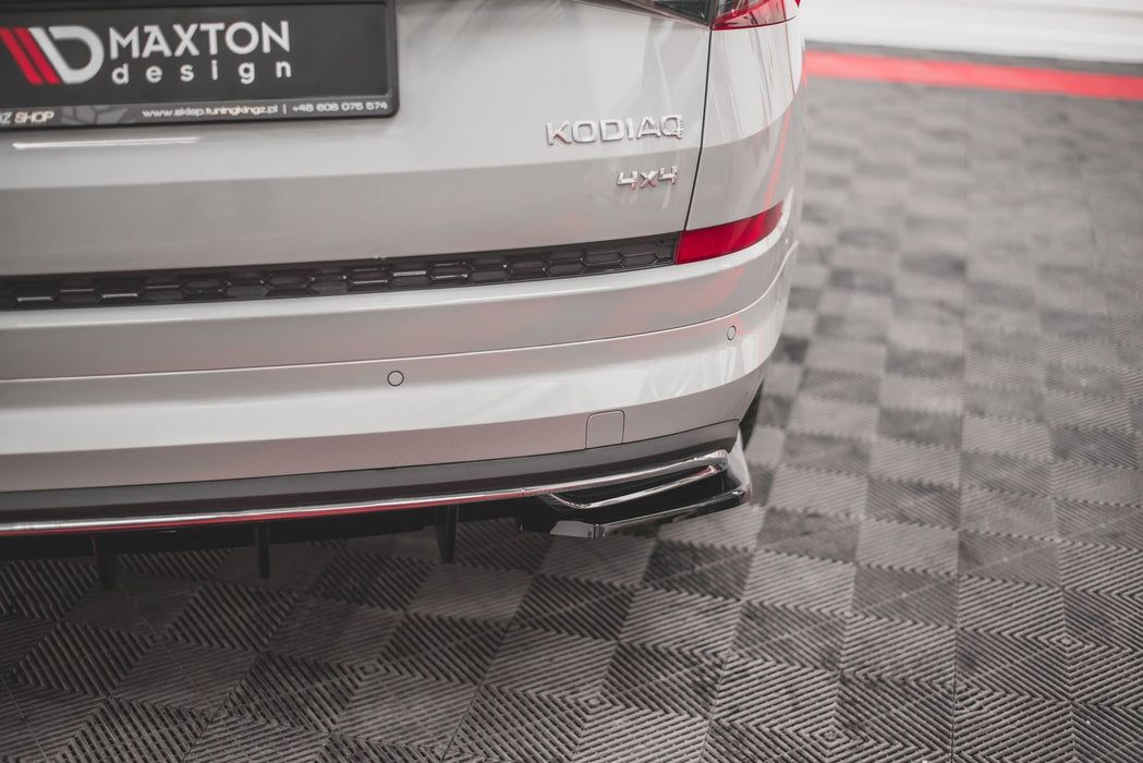 Maxton Design Rear Side Splitters Skoda Kodiaq Sportline Mk1 / Mk1 Facelift