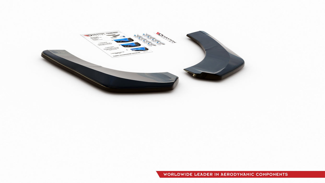 Maxton Design Rear Side Splitters Skoda Kodiaq Sportline Mk1 / Mk1 Facelift