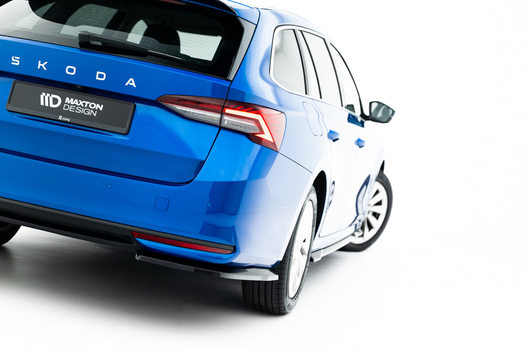 Maxton Design Rear Side Splitters Skoda Octavia Liftback / Combi Mk4 Facelift
