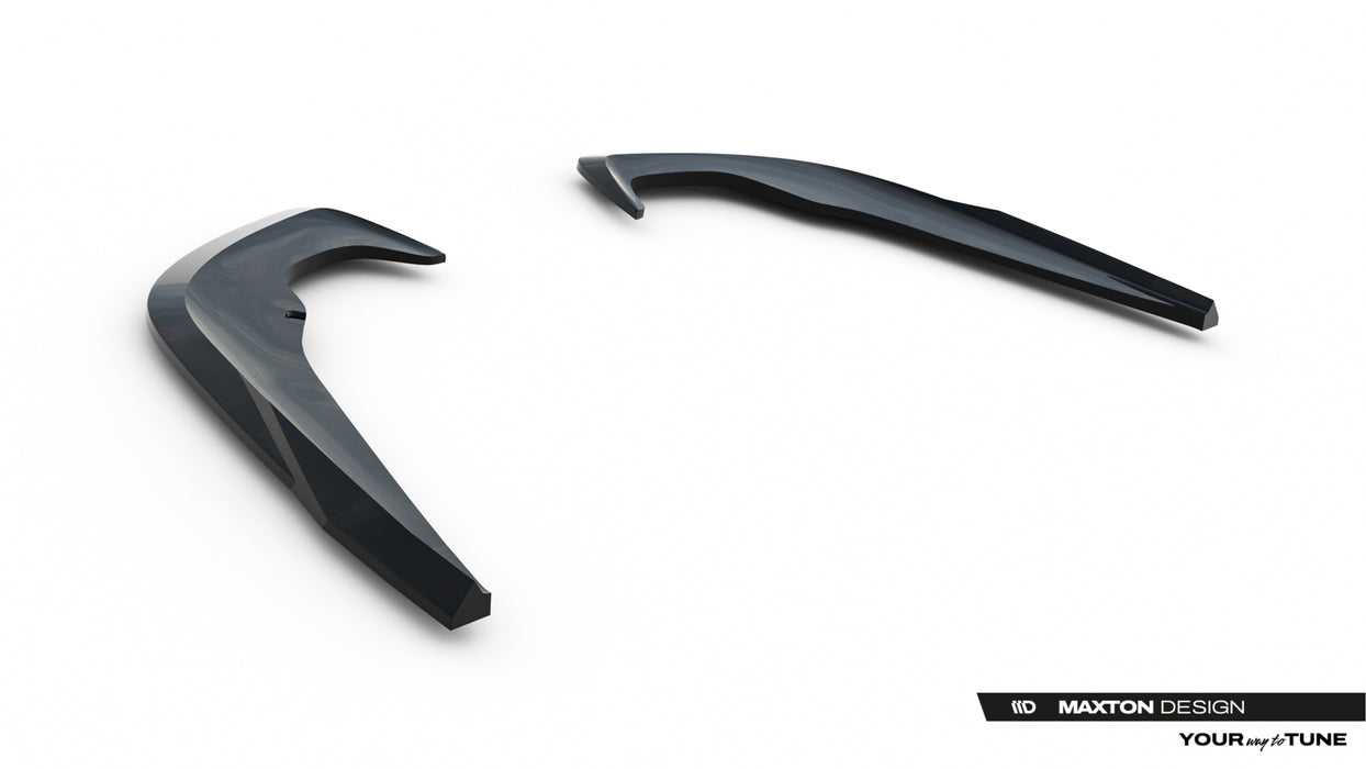 Maxton Design Rear Side Splitters Skoda Octavia Liftback / Combi Mk4 Facelift
