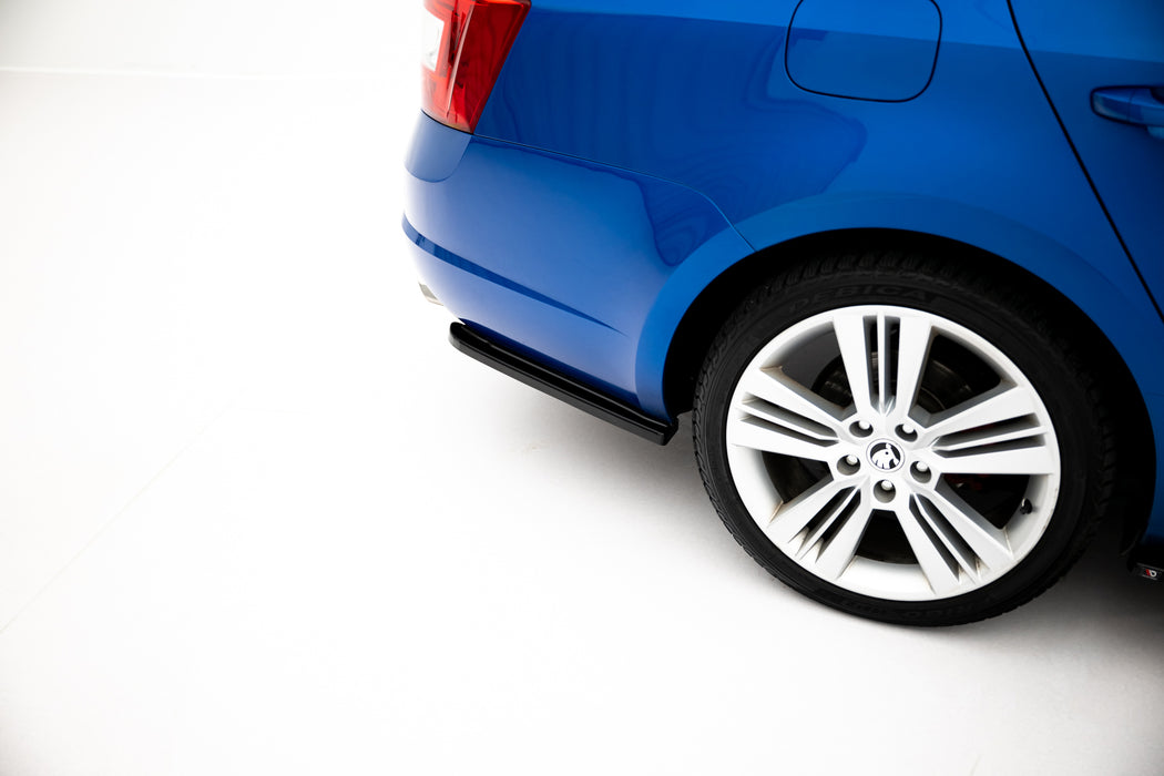 Maxton Design Rear Side Splitters Skoda Octavia RS Mk3 / Mk3 FL Hatchback / Estate