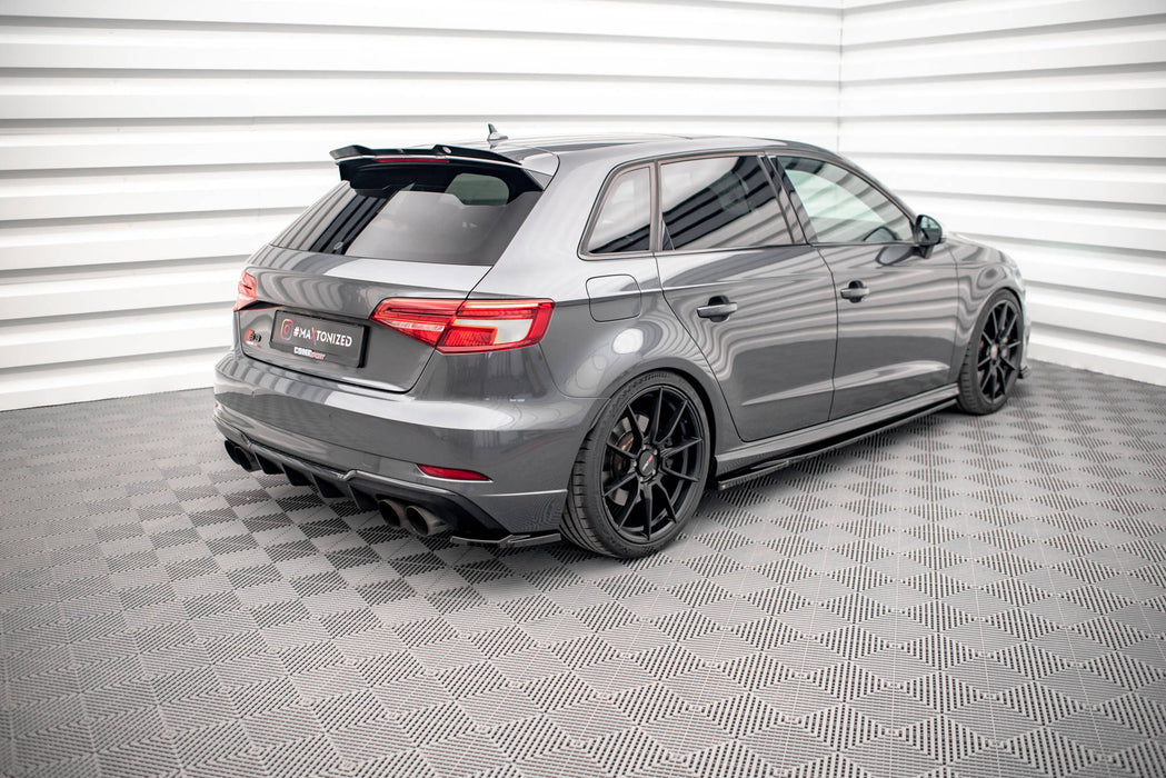 Maxton Design Rear Side Splitters V.1 Audi S3 Sportback 8V Facelift