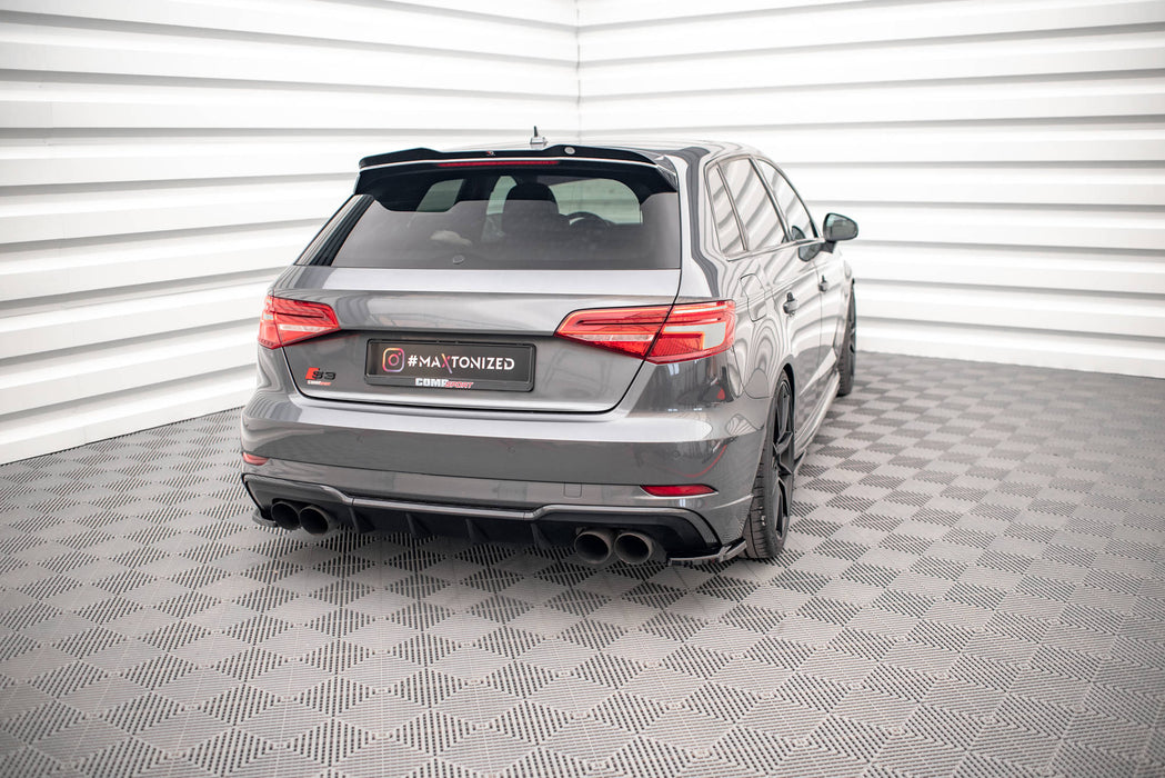 Maxton Design Rear Side Splitters V.1 Audi S3 Sportback 8V Facelift