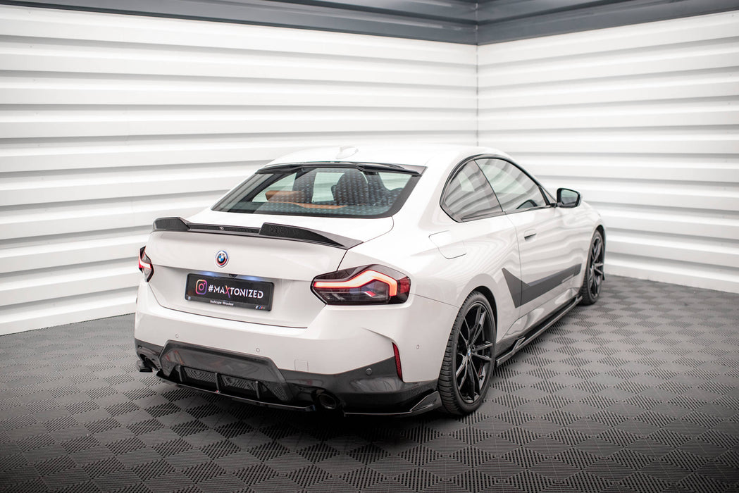 Maxton Design Rear Side Splitters V.1 BMW 2 Coupe M-Pack G42