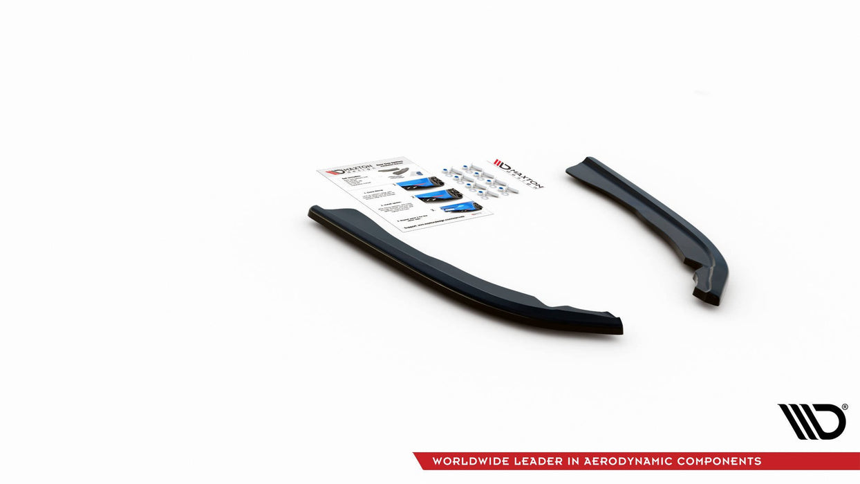 Maxton Design Rear Side Splitters V.1 BMW 4 M-Pack G22 / G23 / G22 Facelift / G23 Facelift