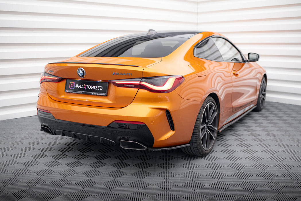 Maxton Design Rear Side Splitters V.1 BMW 4 M440i G22 / G23 / G22 Facelift / G23 Facelift