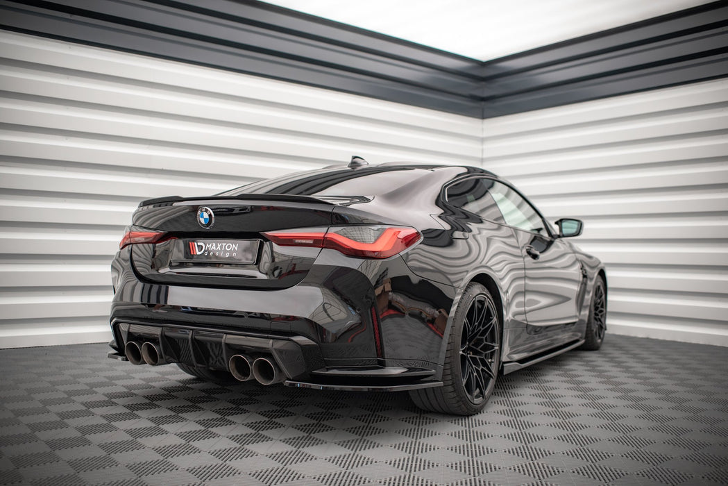 Maxton Design Rear Side Splitters V.1 BMW M4 G82 / G82 Facelift