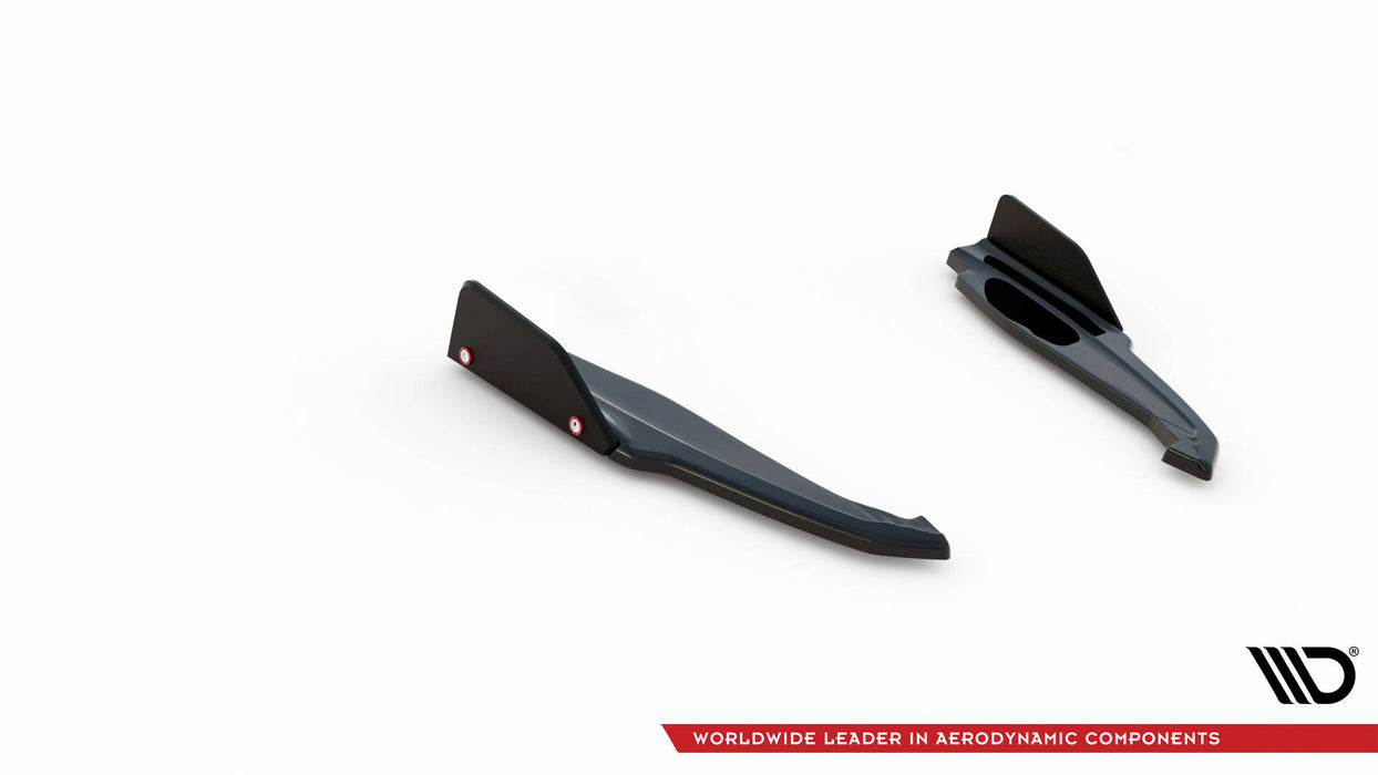 Maxton Design Rear Side Splitters V.1 + Flaps BMW M8  Gran Coupe F93