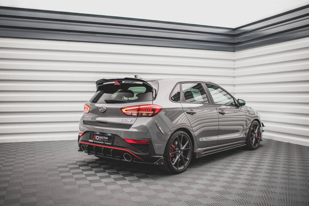 Maxton Design Rear Side Splitters V.1 + Flaps Hyundai I30 N Hatchback Mk3 Facelift