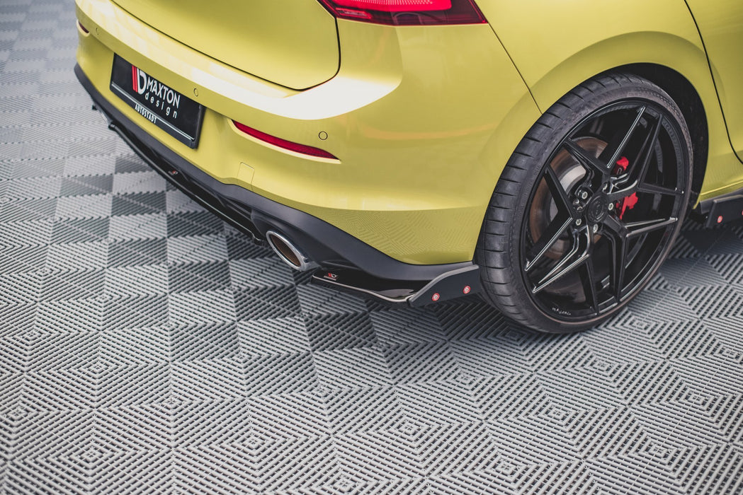 Maxton Design Rear Side Splitters V.1 + Flaps Volkswagen Golf GTI Clubsport Mk8