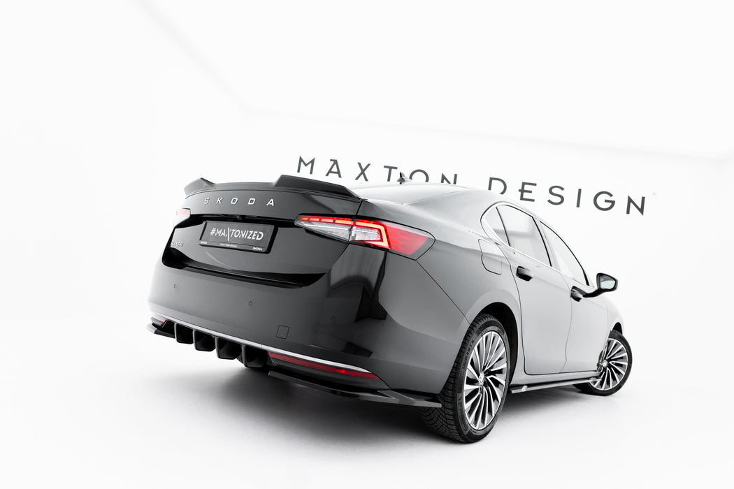 Maxton Design Rear Side Splitters V.1 Skoda Superb Mk4