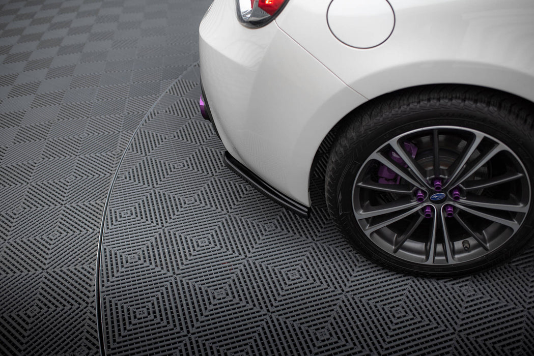 Maxton Design Rear Side Splitters V.1 Subaru BRZ Mk1 / Mk1 Facelift