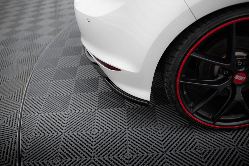 Maxton Design Rear Side Splitters V.1 VW Golf 7 R / R-Line