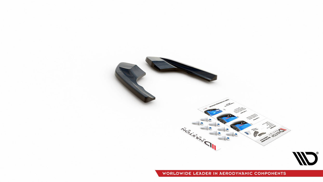 Maxton Design Rear Side Splitters V.1 for Volkswagen Golf R Mk8