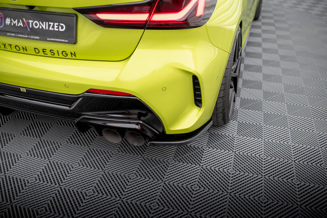 Maxton Design Rear Side Splitters V.10 (For rear valance v.2) BMW 1 M-Pack /  M135i / 128ti F40