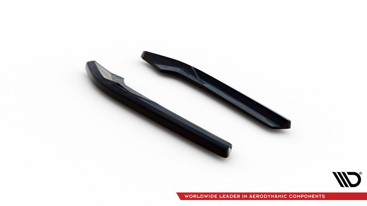 Maxton Design Rear Side Splitters V.2 Audi A4 S-Line Avant B8 Facelift