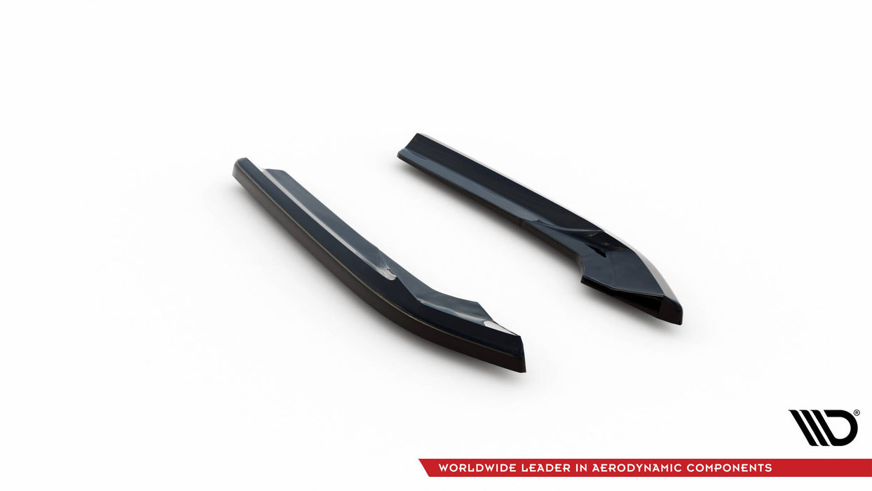 Maxton Design Rear Side Splitters V.2 Audi A4 S-Line Avant B8 Facelift