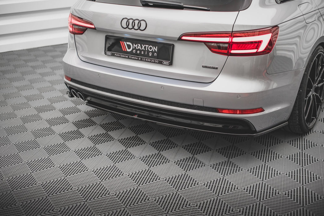 Maxton Design Rear Side Splitters V.2 Audi A4 S-Line B9