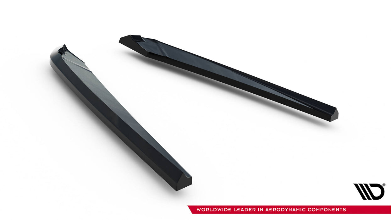 Maxton Design Rear Side Splitters V.2 Audi A6 S-line Avant C7