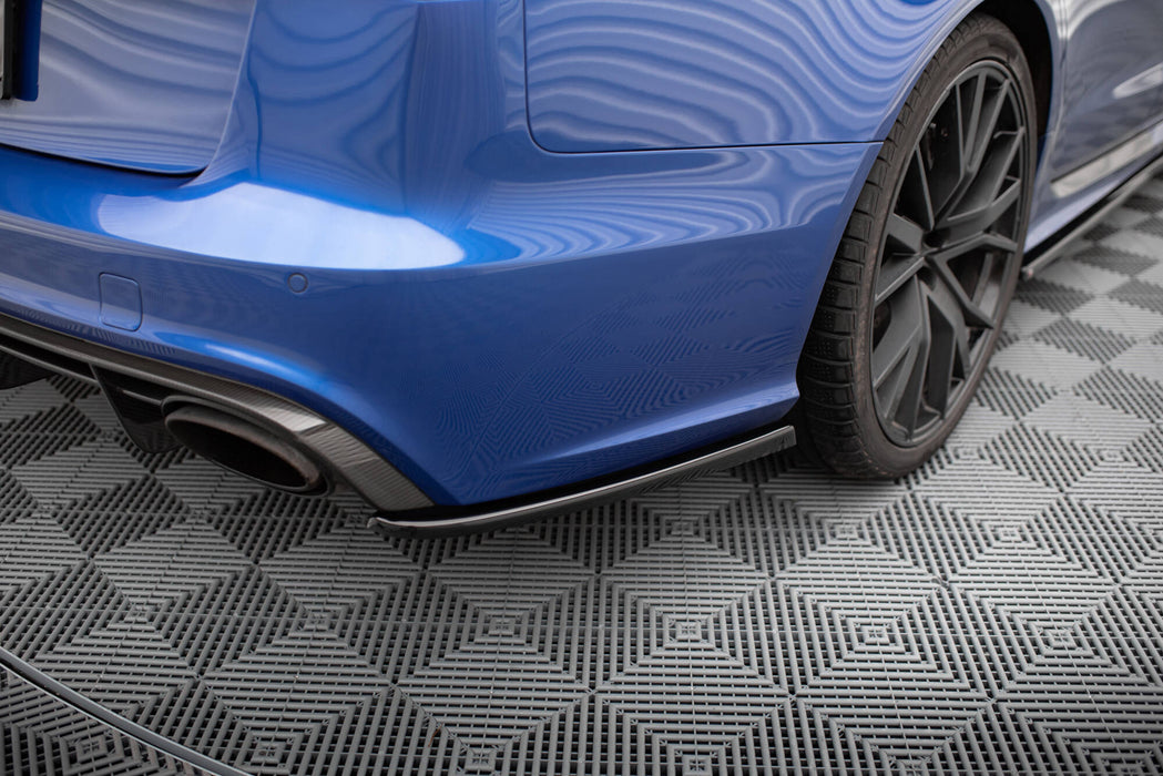 Maxton Design Rear Side Splitters V.2 Audi RS6 C7 / C7 Facelift