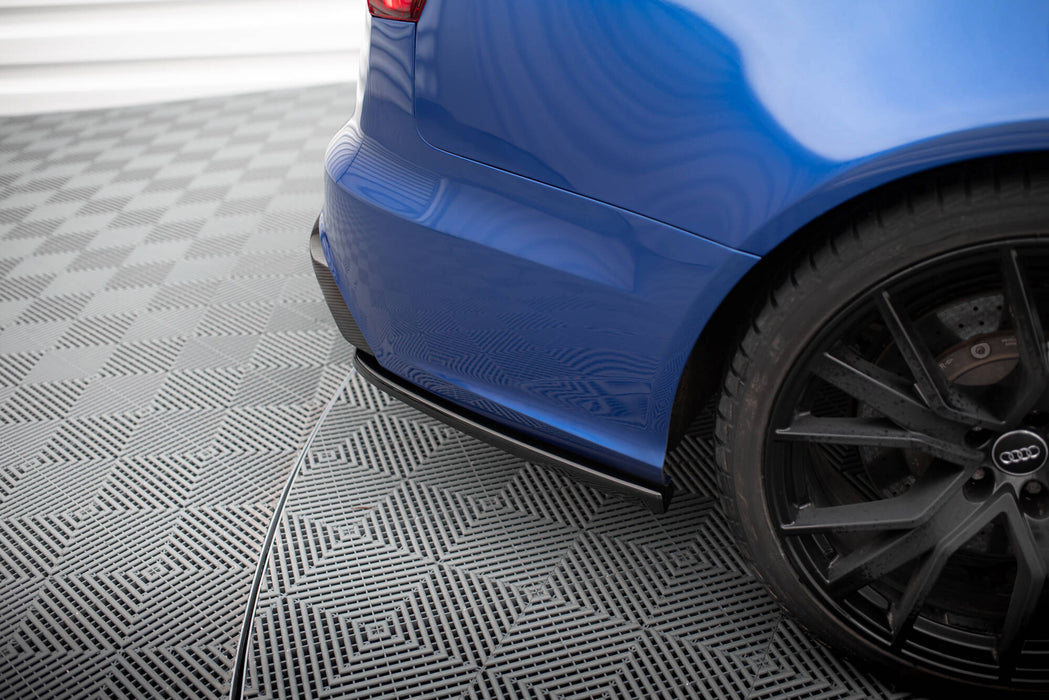 Maxton Design Rear Side Splitters V.2 Audi RS6 C7 / C7 Facelift