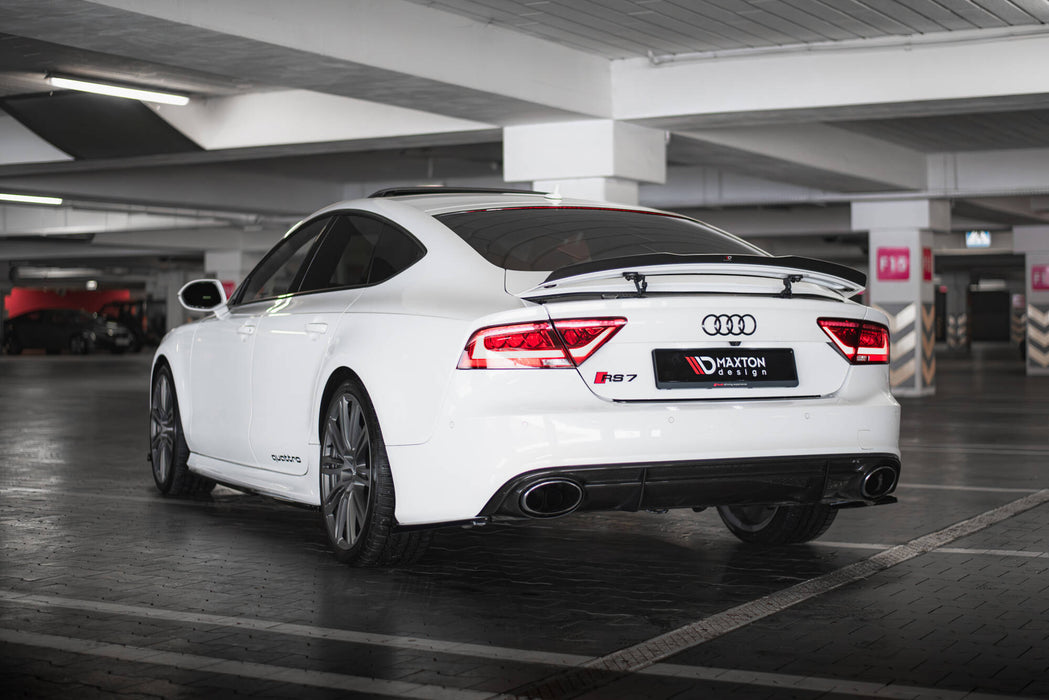 Maxton Design Rear Side Splitters V.2 Audi RS7 C7