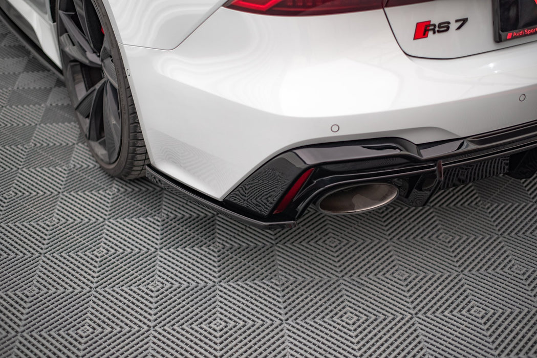 Maxton Design Rear Side Splitters V.2 Audi RS6 / RS7 C8