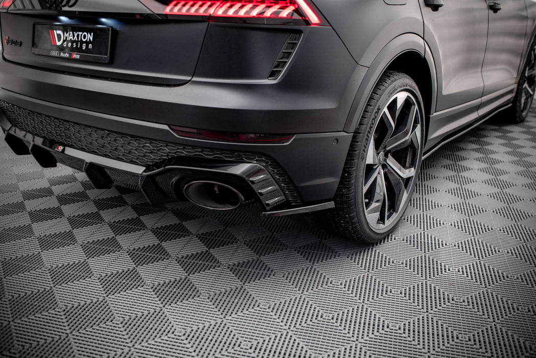 Maxton Design Rear Side Splitters V.2 Audi RSQ8 Mk1