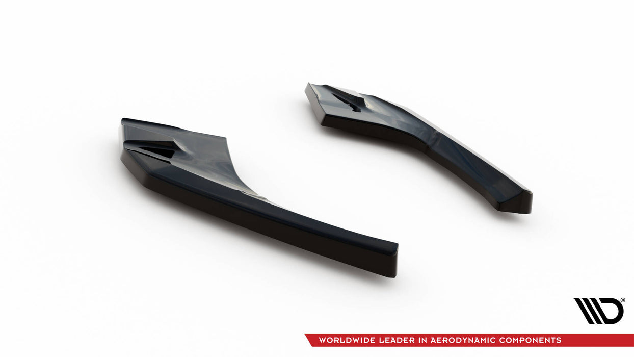 Maxton Design Rear Side Splitters V.2 Audi S3 / A3 S-Line Sportback 8V Facelift