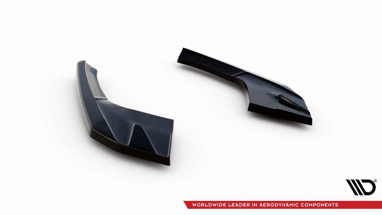 Maxton Design Rear Side Splitters V.2 Audi S3 / A3 S-Line Sportback 8V Facelift