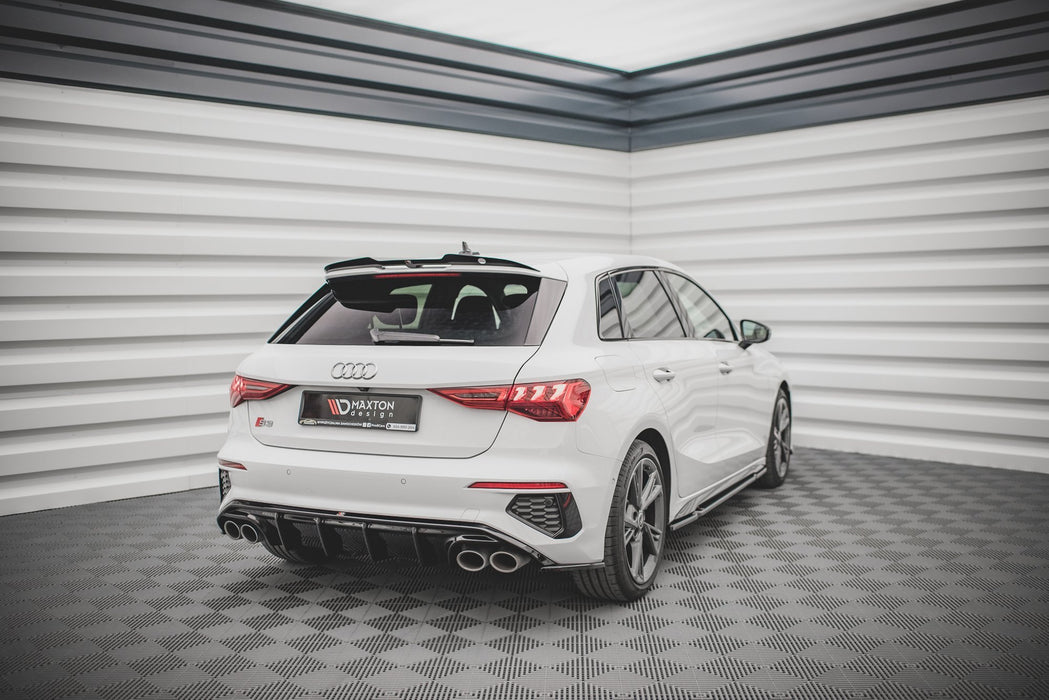 Maxton Design Rear Side Splitters V.2 Audi S3 / A3 S-Line Sportback 8Y