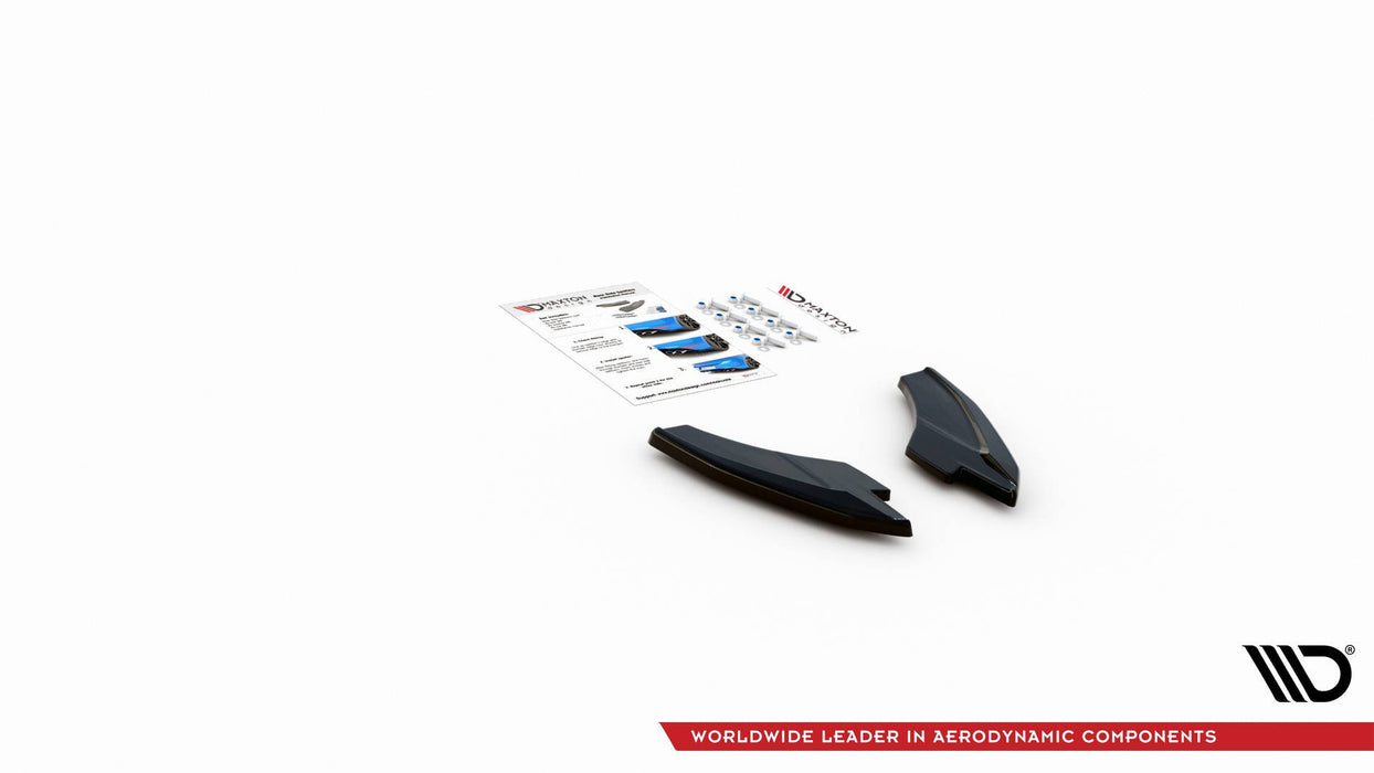 Maxton Design Rear Side Splitters V.2 Audi S3 / A3 S-Line Sportback 8Y