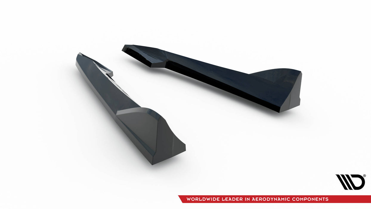 Maxton Design Rear Side Splitters V.2 Audi S4 Sedan B8