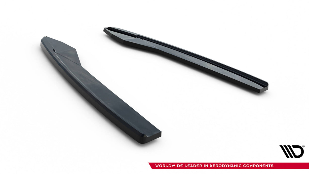 Maxton Design Rear Side Splitters V.2 Audi S6 / A6 S-Line / A6 C7 FL