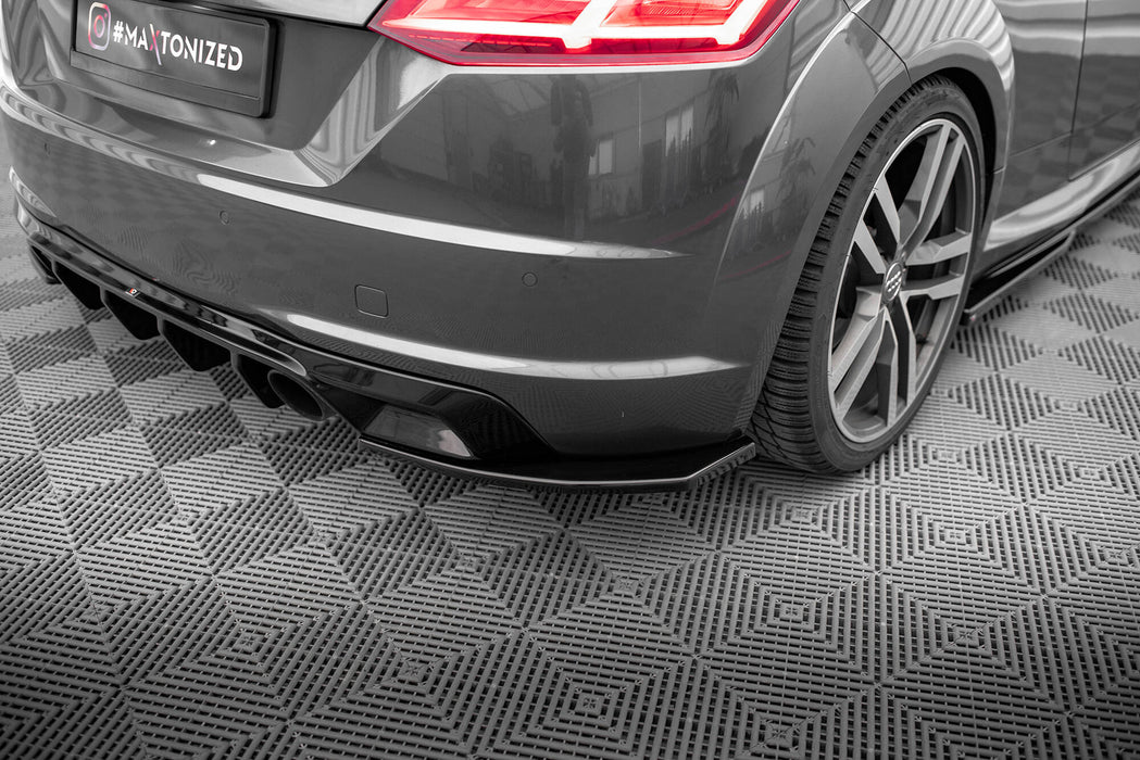 Maxton Design Rear Side Splitters V.2 Audi TT S-Line 8S