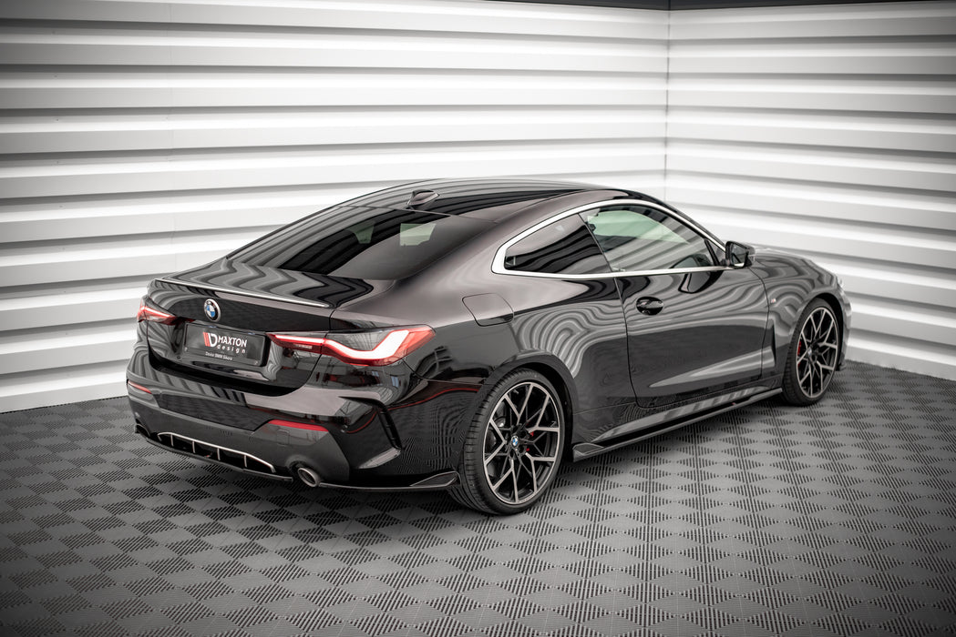 Maxton Design Rear Side Splitters V.2 BMW 4 M-Pack G22 / G23 / G22 Facelift / G23 Facelift