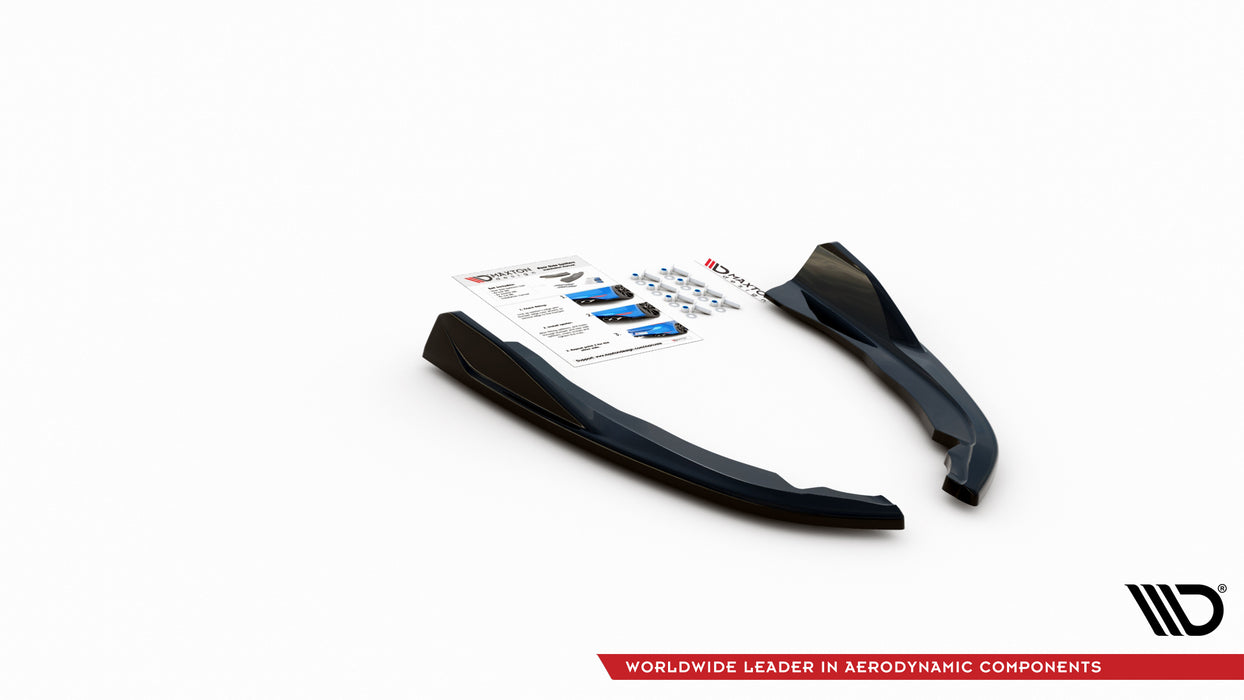 Maxton Design Rear Side Splitters V.2 BMW 4 M-Pack G22 / G23 / G22 Facelift / G23 Facelift