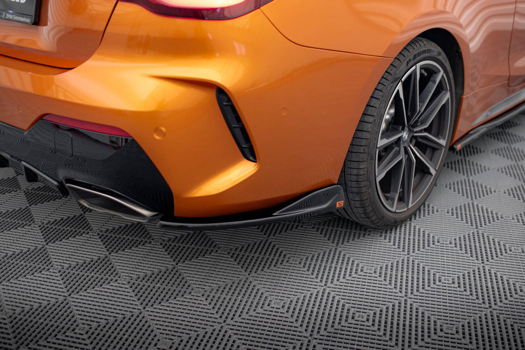 Maxton Design Rear Side Splitters V.2 BMW 4 M440i G22 / G23 / G22 Facelift / G23 Facelift